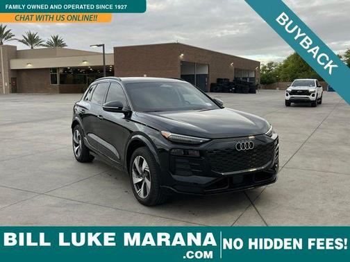 Black Metallic 2025 Audi Q6 e-tron Premium Plus quattro