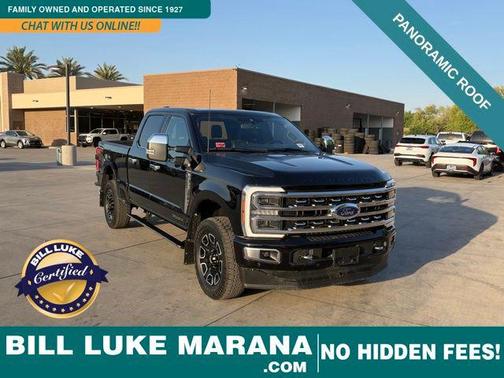 Agate Black Metallic 2024 Ford F-350 Platinum