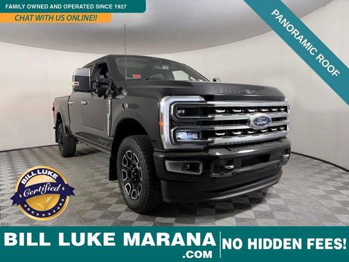 Agate Black Metallic 2024 Ford F-350 Platinum