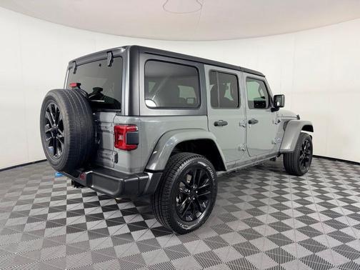 Sting-Gray Clearcoat 2023 Jeep Wrangler 4xe Sahara