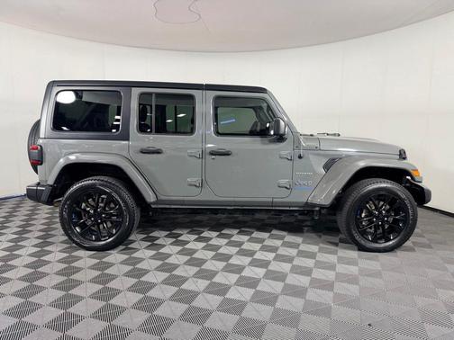 Sting-Gray Clearcoat 2023 Jeep Wrangler 4xe Sahara
