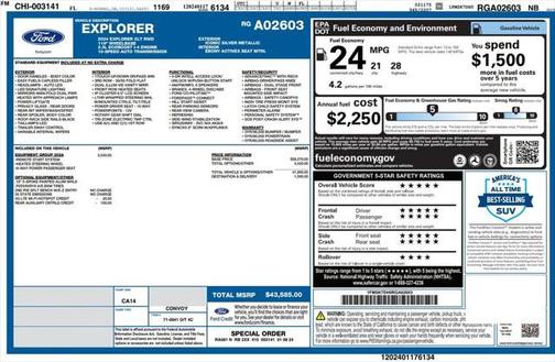 2024 Ford Explorer XLT