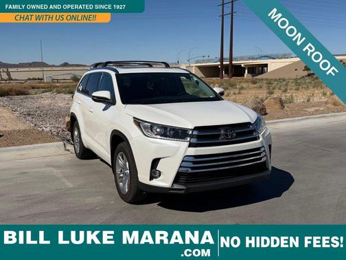 Blizzard Pearl 2019 Toyota Highlander Limited
