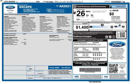 2017 Ford Escape Titanium