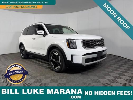 Glacial White Pearl 2024 Kia Telluride S