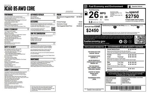2025 Volvo XC60 B5 Core