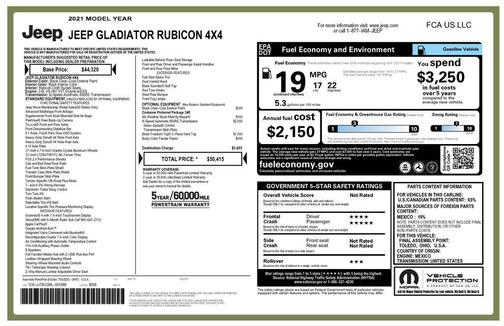 2021 Jeep Gladiator Rubicon