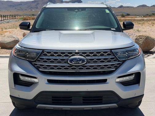 Silver Metallic 2022 Ford Explorer Limited