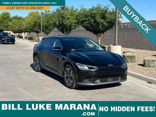 Aurora Black Pearl 2024 Kia EV6 Light Long Range