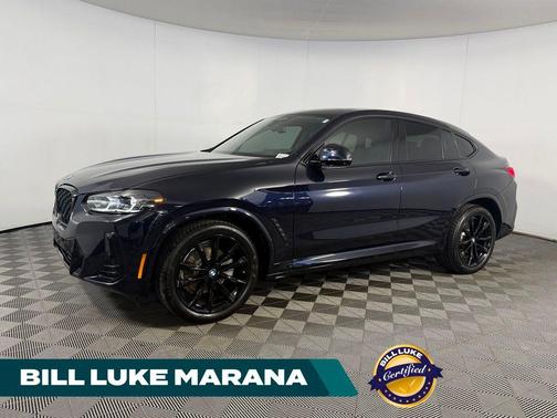 Carbon Black Metallic 2025 BMW X4 xDrive30i