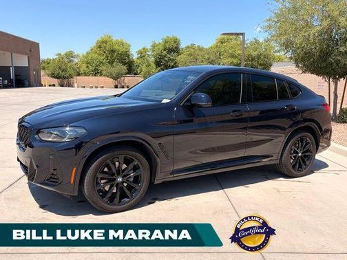 Carbon Black Metallic 2025 BMW X4 xDrive30i