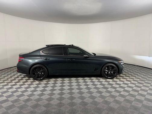 Hallasan Green 2023 Genesis G70 3.3T AWD