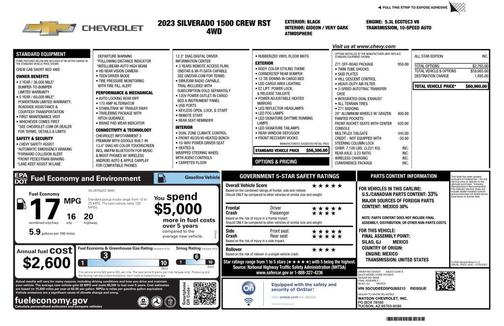 2023 Chevrolet Silverado 1500 RST