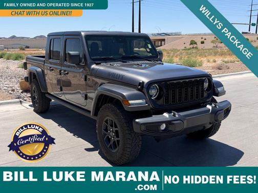 Granite Crystal Metallic Clearcoat 2025 Jeep Gladiator Willys