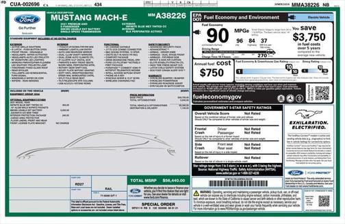 2021 Ford Mustang Mach-E Premium