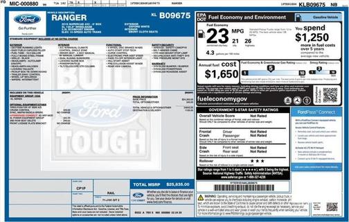 2019 Ford Ranger XL