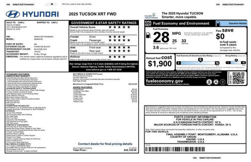 2025 Hyundai TUCSON XRT