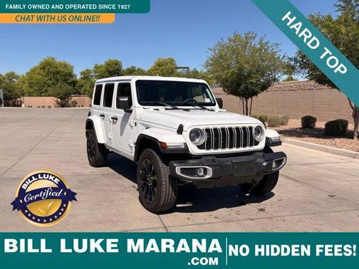Bright White Clearcoat 2025 Jeep Wrangler 4xe Sahara