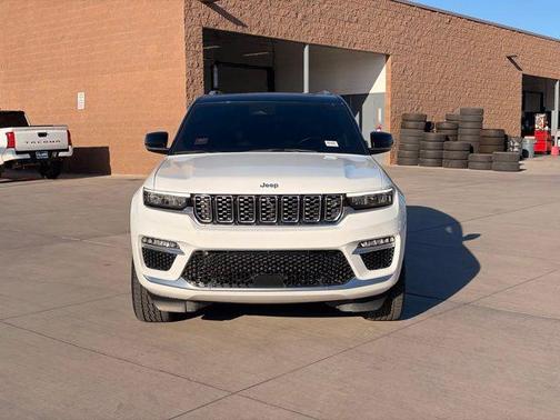 Bright White Clearcoat 2023 Jeep Grand Cherokee 4xe Summit Reserve