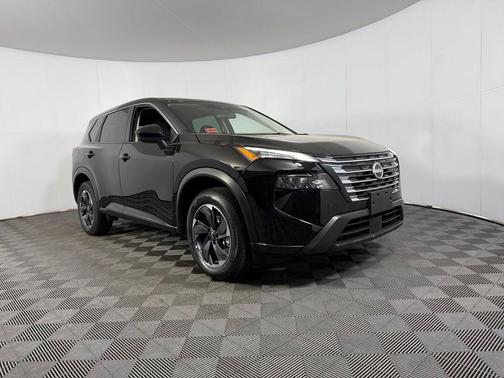 Super Black 2025 Nissan Rogue SV