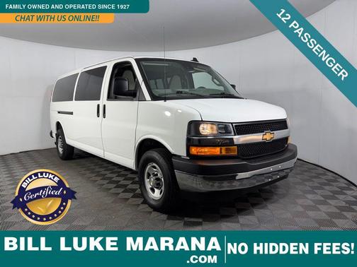Summit White 2025 Chevrolet Express 3500 RWD 3500 Extended Wheelbase LT