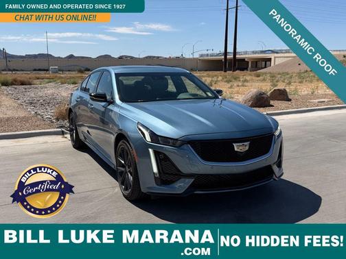 Midnight Steel Metallic 2023 Cadillac CT5 Sport