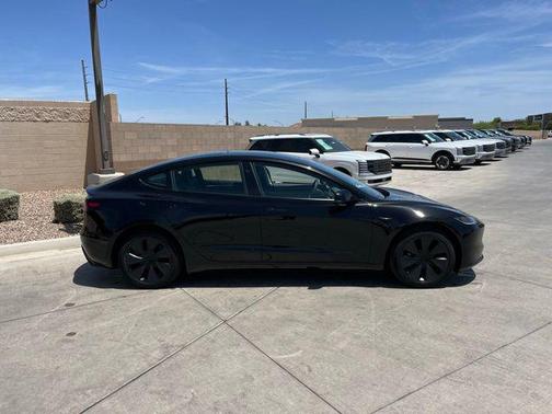 Pearl White Multi-Coat 2025 Tesla Model 3 Long Range