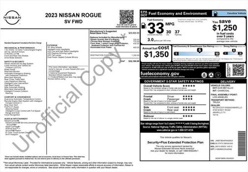2023 Nissan Rogue SV