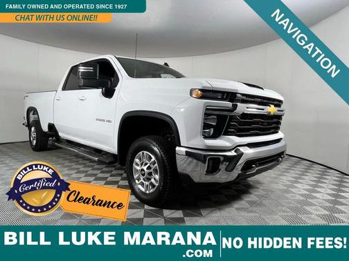 Summit White 2025 Chevrolet Silverado 2500 LT