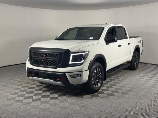 Glacier White 2024 Nissan Titan PRO-4X