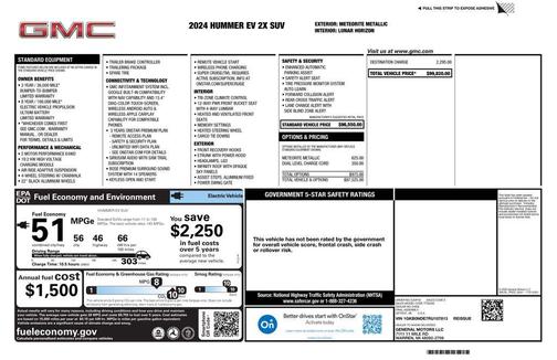 2024 GMC HUMMER EV SUV 2X