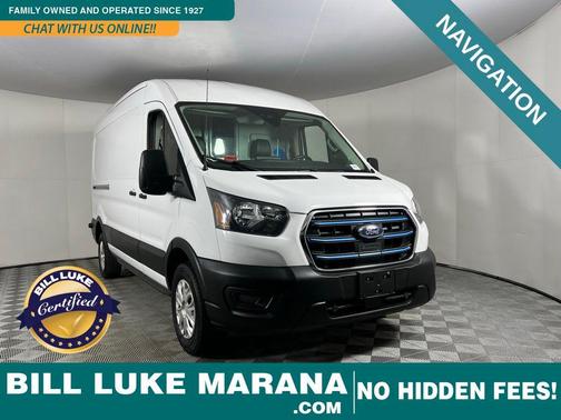 Oxford White 2023 Ford E-Transit T-350 Medium Roof