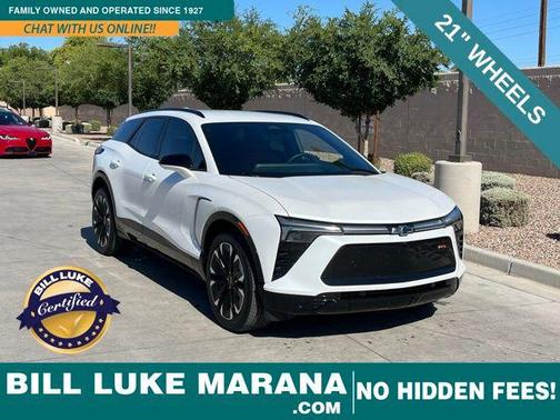 Iridescent Pearl Tricoat 2024 Chevrolet Blazer EV eAWD RS