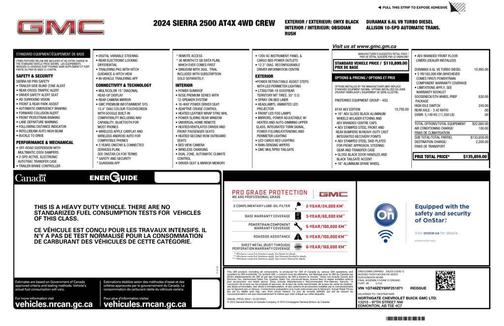 Onyx Black 2024 GMC Sierra 2500 AT4X