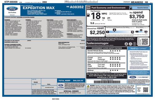 2021 Ford Expedition Max Limited