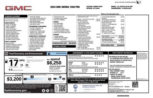 2024 GMC Sierra 1500 Pro