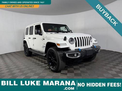 Bright White Clearcoat 2023 Jeep Wrangler 4xe Sahara