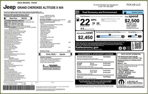 2024 Jeep Grand Cherokee Altitude