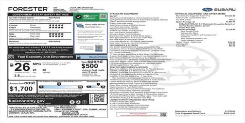 2023 Subaru Forester Wilderness