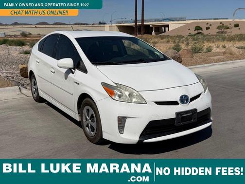 White 2013 Toyota Prius Two