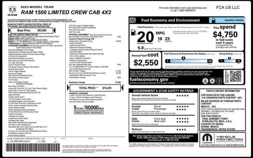 2023 RAM 1500 Limited