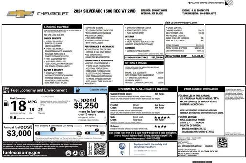 2024 Chevrolet Silverado 1500 WT