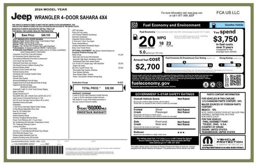 2024 Jeep Wrangler 4-Door Sahara 4x4