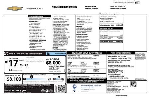 2025 Chevrolet Suburban LS