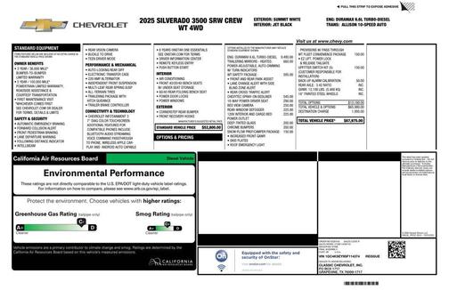 2025 Chevrolet Silverado 3500 WT