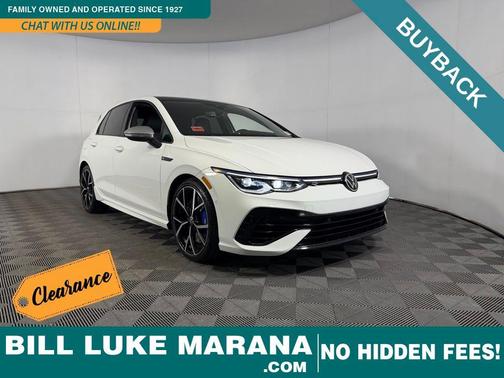 Pure White 2023 Volkswagen Golf R 2.0T Manual