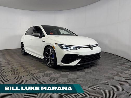 Pure White 2023 Volkswagen Golf R 2.0T Manual