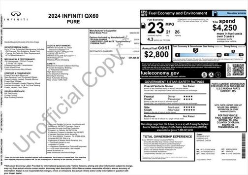 2024 INFINITI QX60 Pure