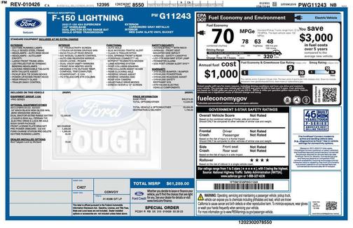 2023 Ford F-150 Lightning Pro