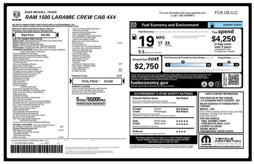 2025 RAM 1500 Laramie